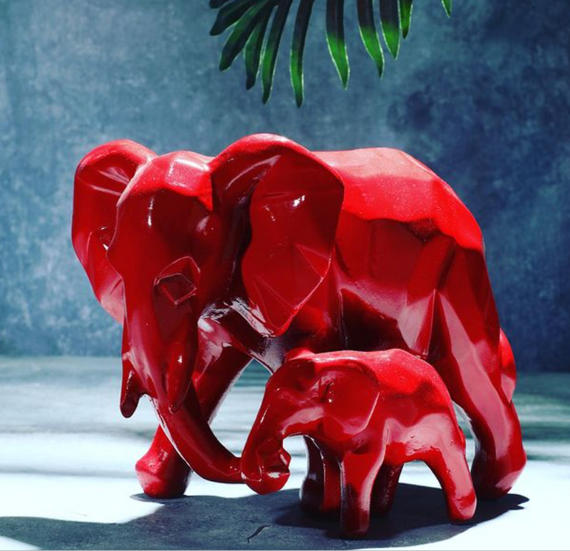 Elephant Guardian Sculpture
