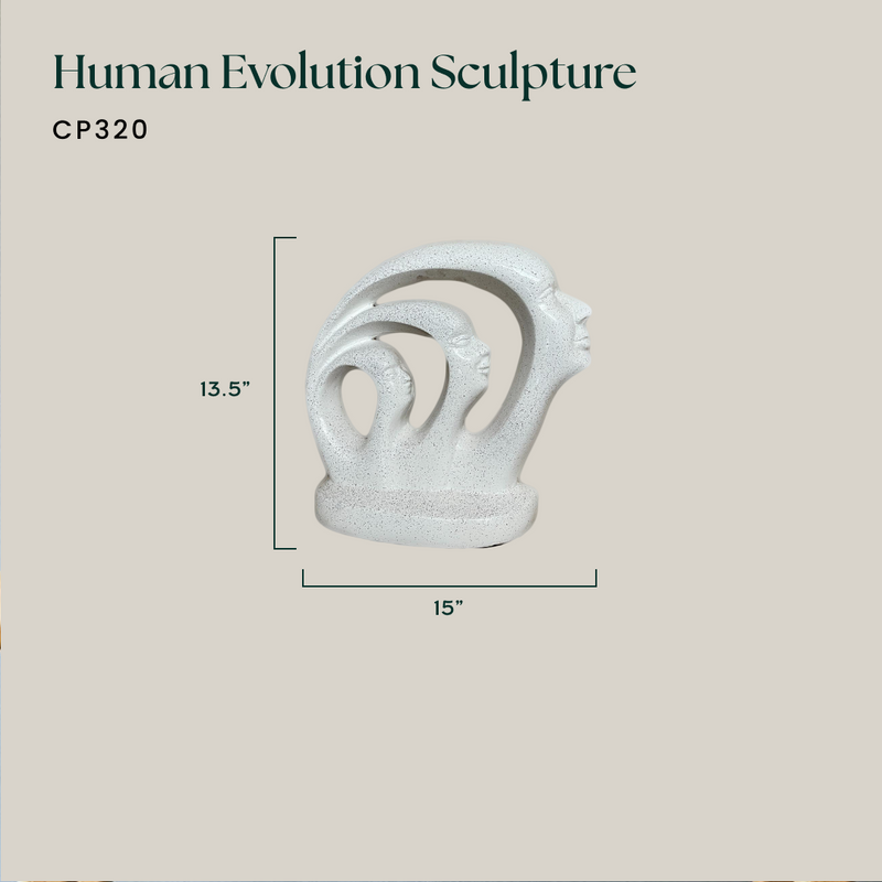 Human Evolution Sculpture