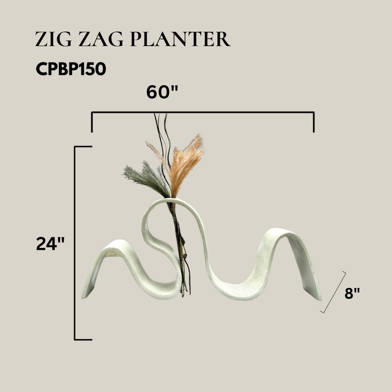 Zig Zag Planter