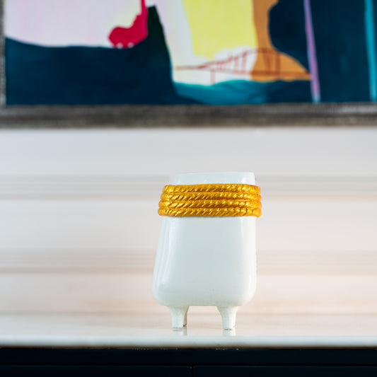 Golden Ring Planter