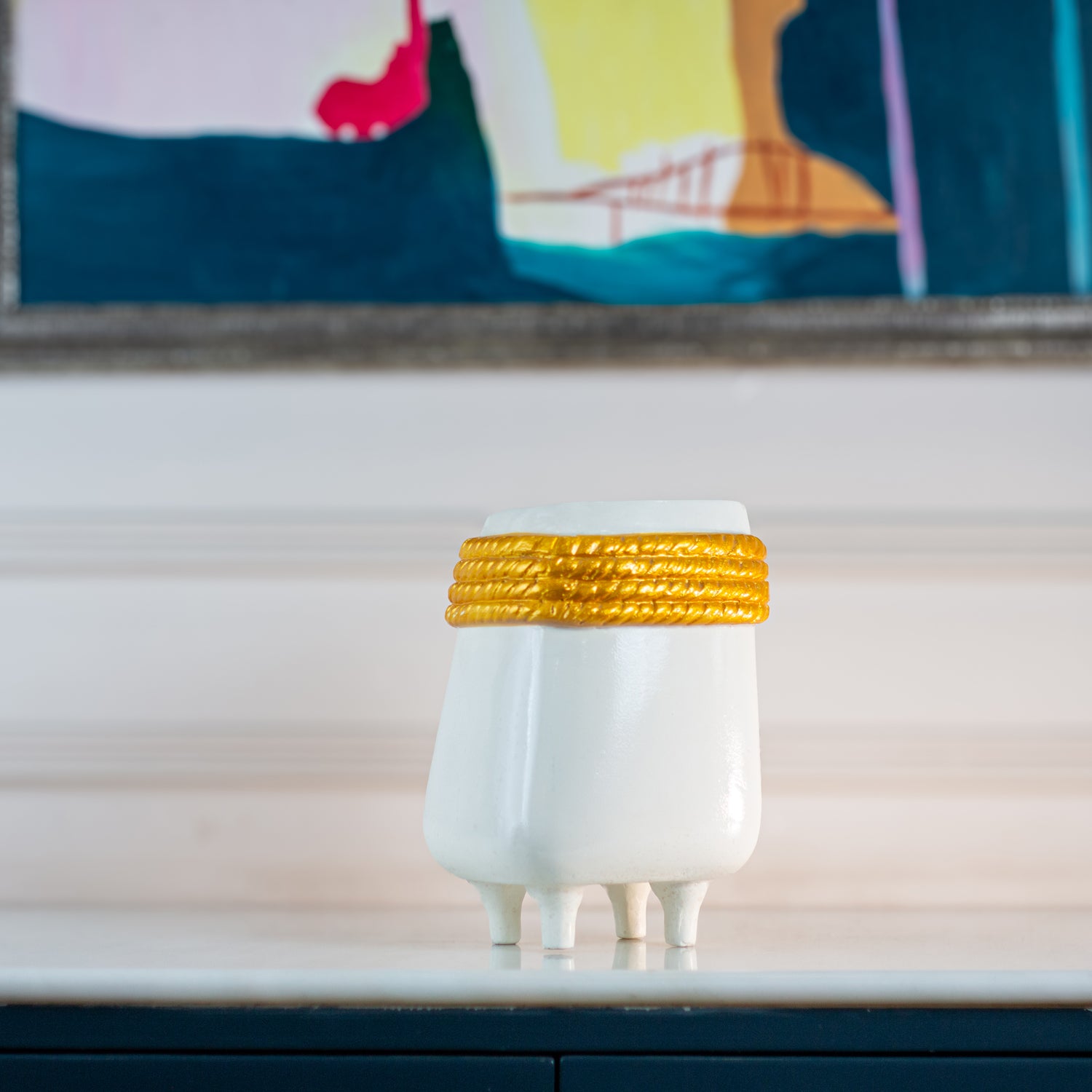 Golden Ring Planter