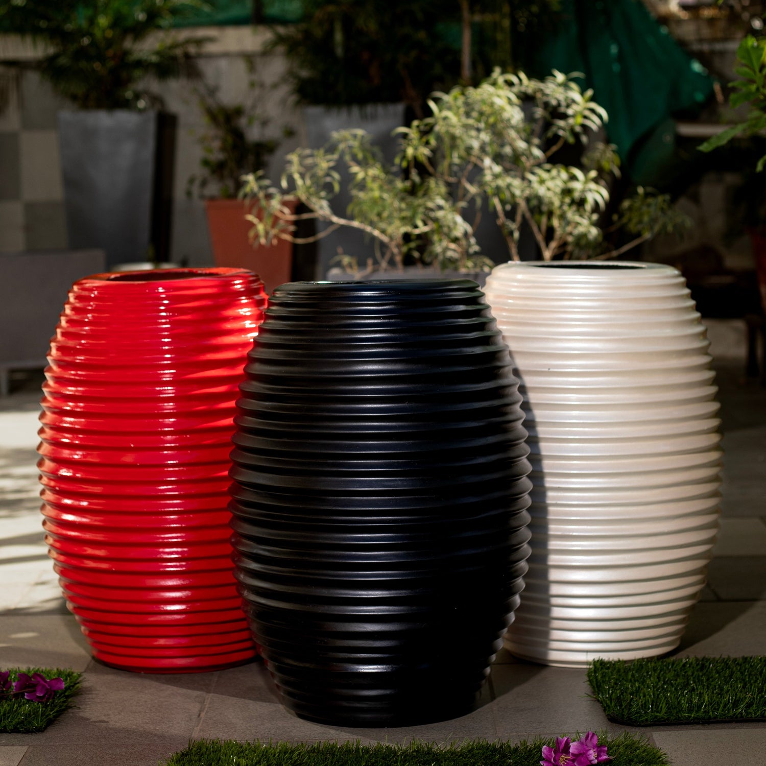 Stripe Planter