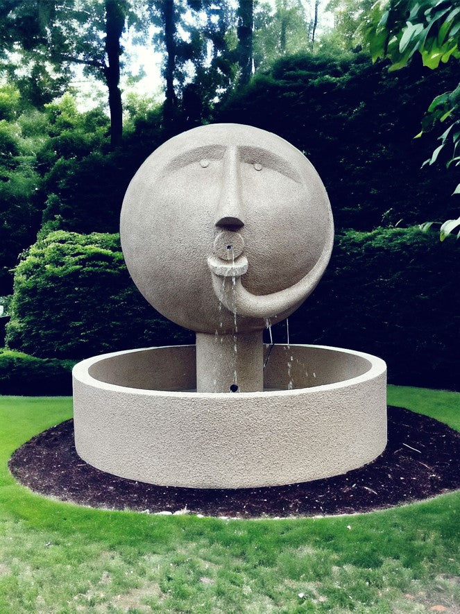 Cascade Round Face Fountain
