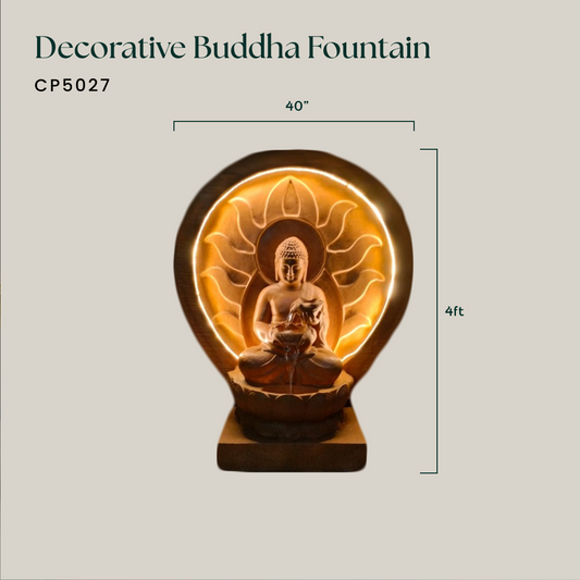 Decorative Buddha Fountain