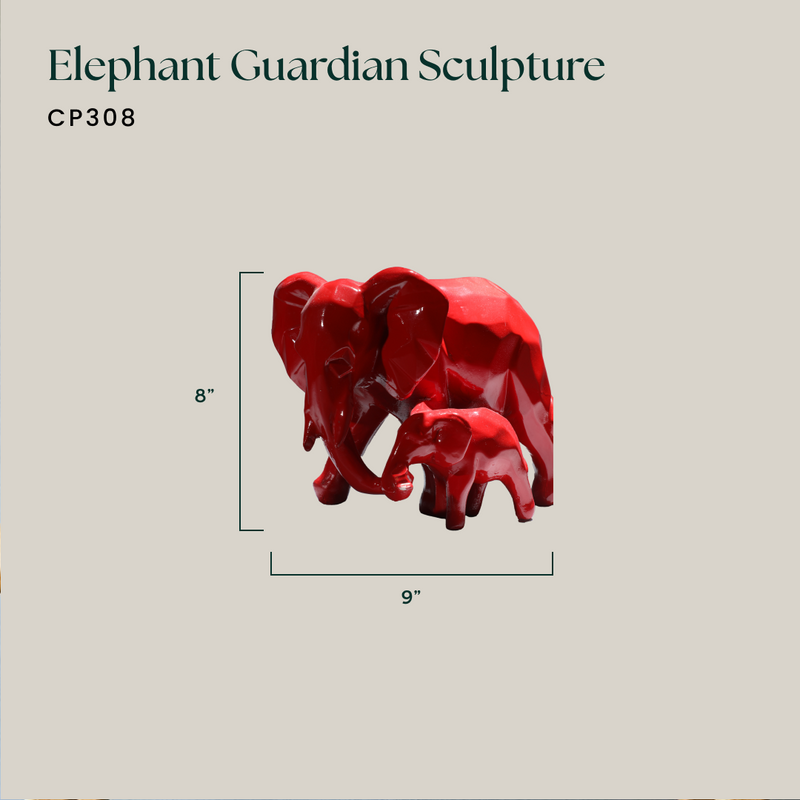 Elephant Guardian Sculpture