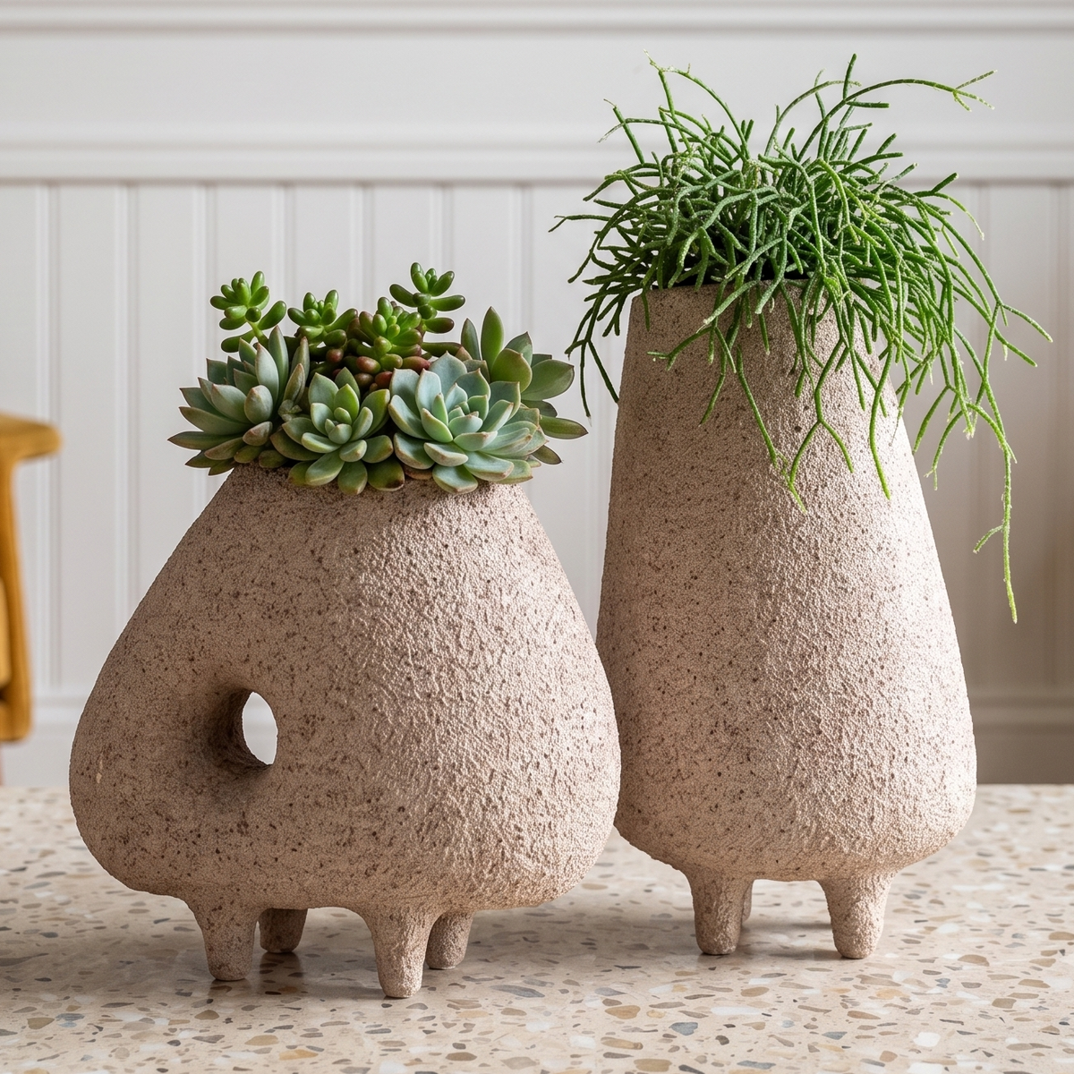 Stone Textured Planter