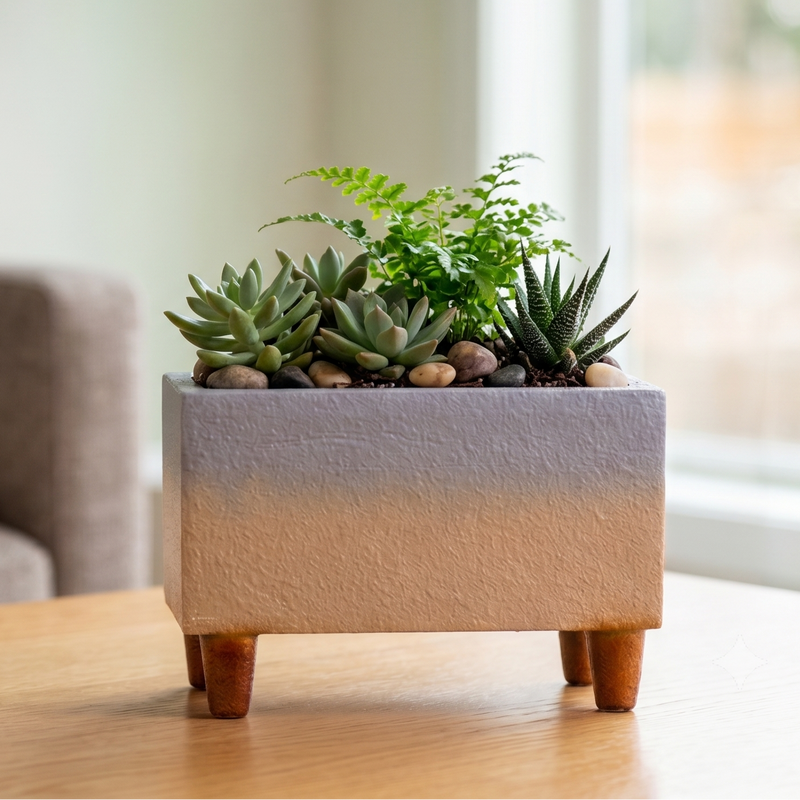 Rectangular Tray Planter