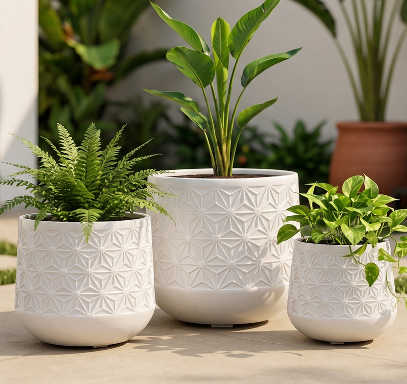 Geo Luxe Planter