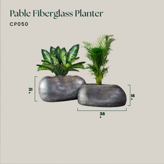Pable Fiberglass Planter