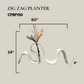 Zig Zag Planter