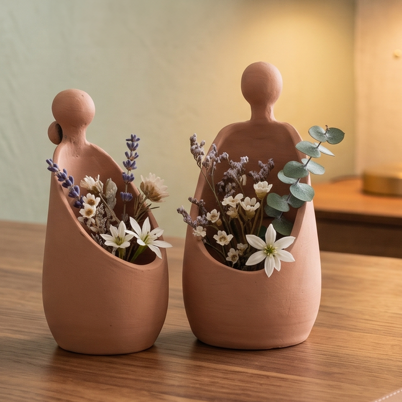 Couple Cutlery Holder
