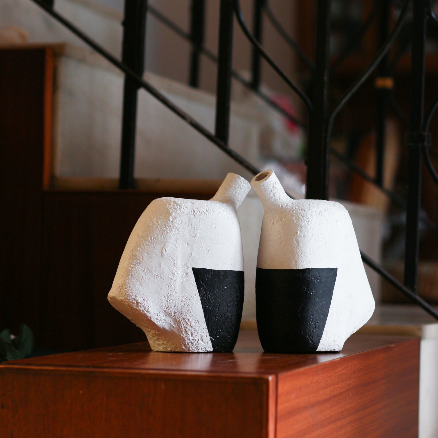 Black & White Planter